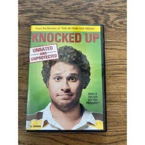 Knocked Up 2007 DVD Full Screen Comedy Seth Rogen Katherine Heigl Pre-Owned